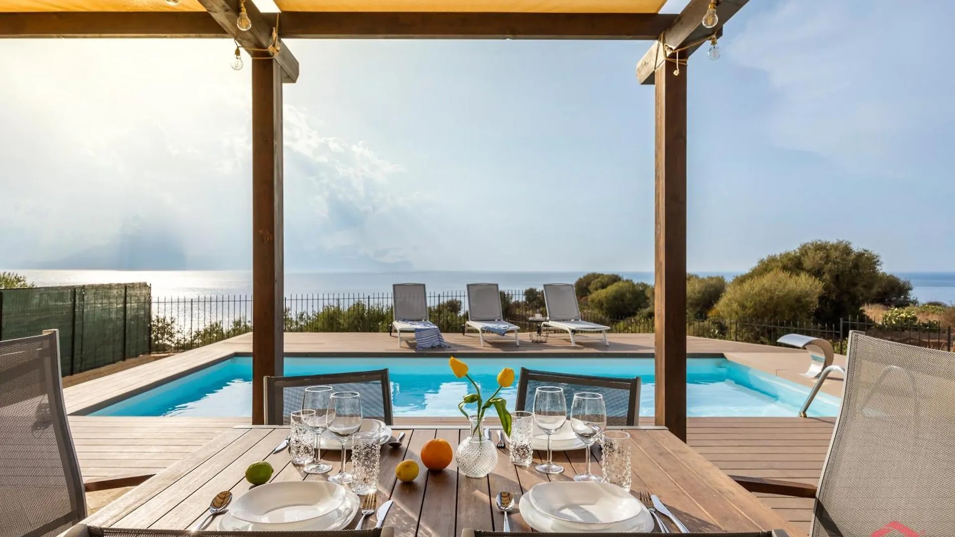 Villa With Sea View Private Pool Terrasini