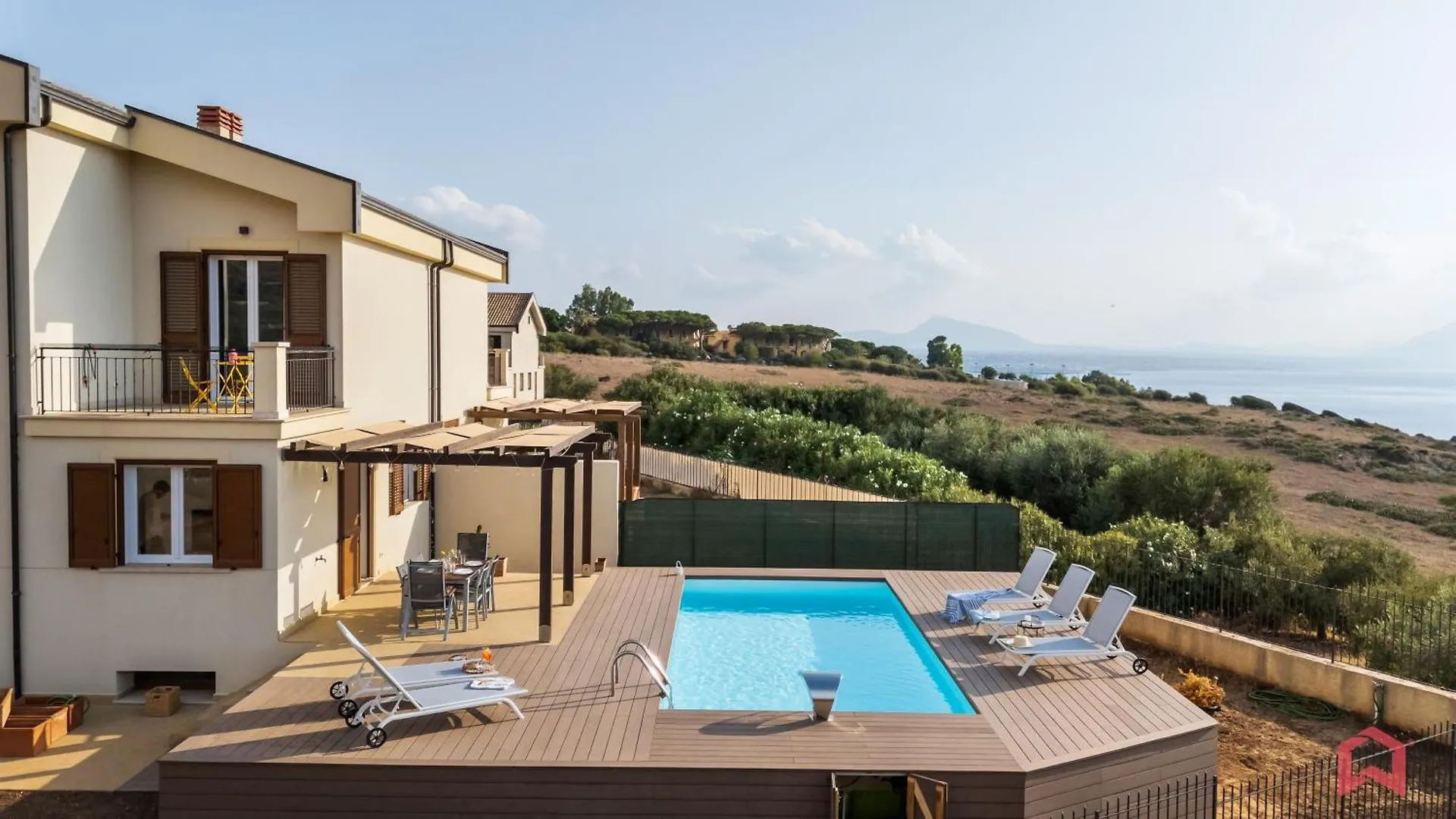 Villa With Sea View Private Pool Terrasini 0*,